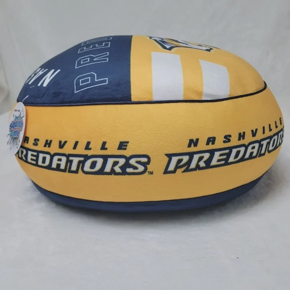 Pegasus Sports NHL Nashville Predators Round Plush Polyfill Squish Pillow New